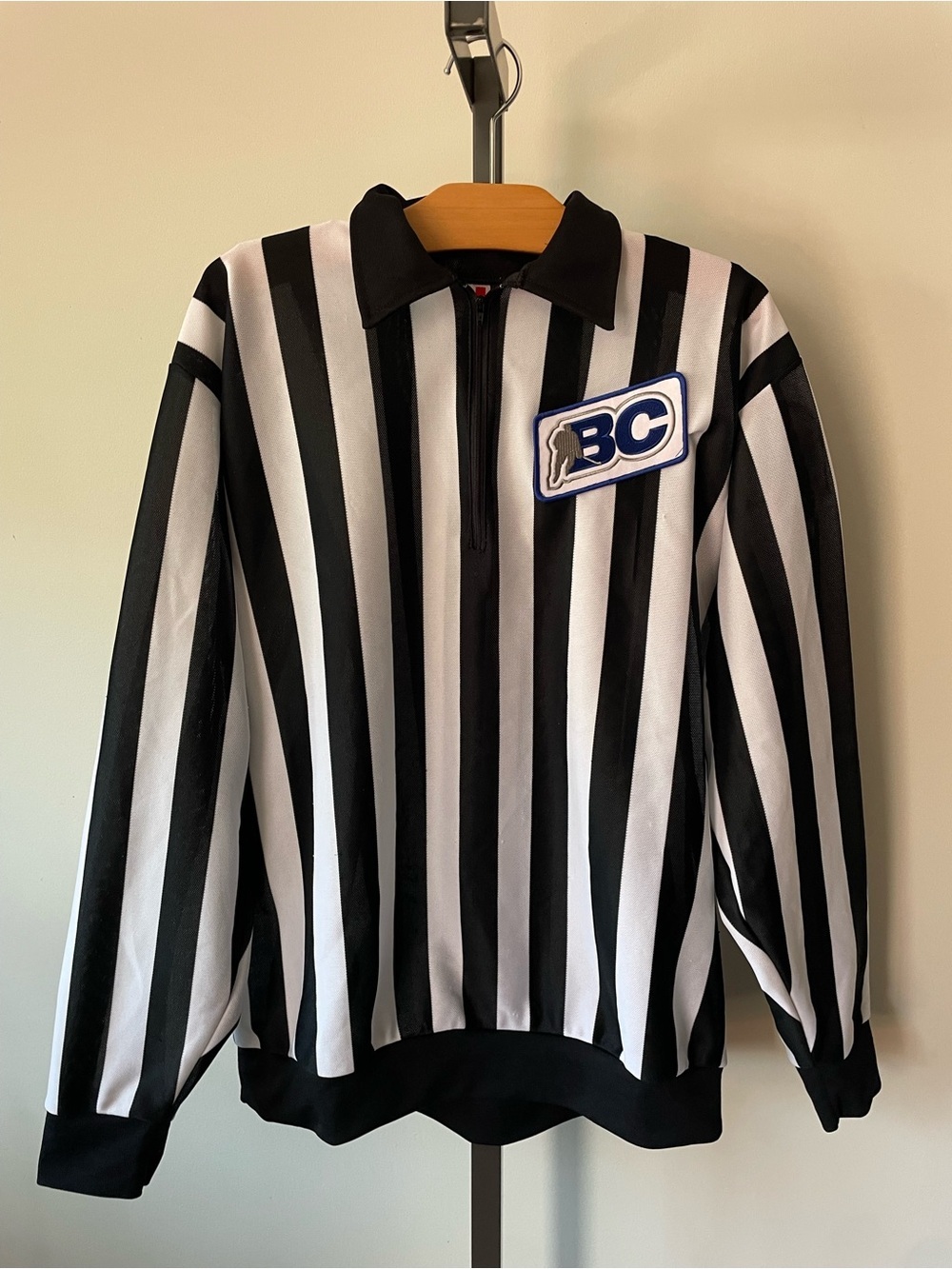 90s Y2K Vintage CCM BC Professional Hockey Referee Jersey NHL Size XL
